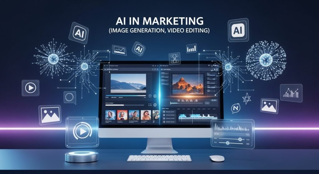 AI in Marketing (Image Generation, Video Editing)