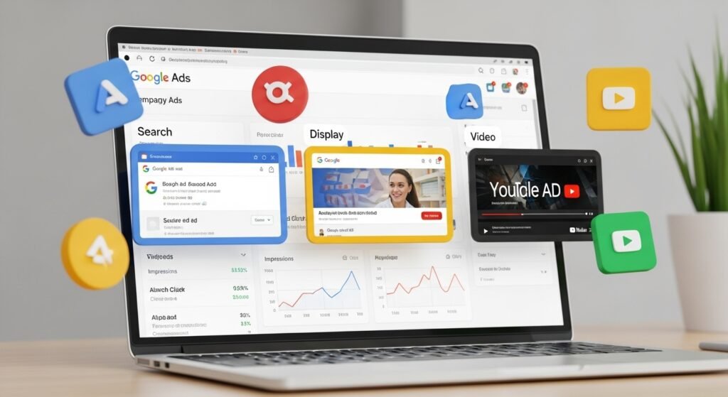 Google Ads (Search, Display, Video)