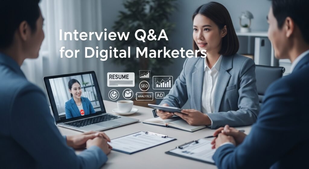 Interview Q&A for Digital Marketers