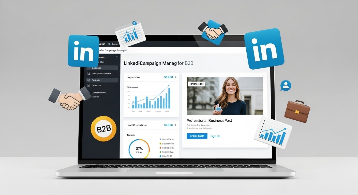 LinkedIn Ads for B2B: A Complete Beginner’s Guide - Kanity Solutions Course