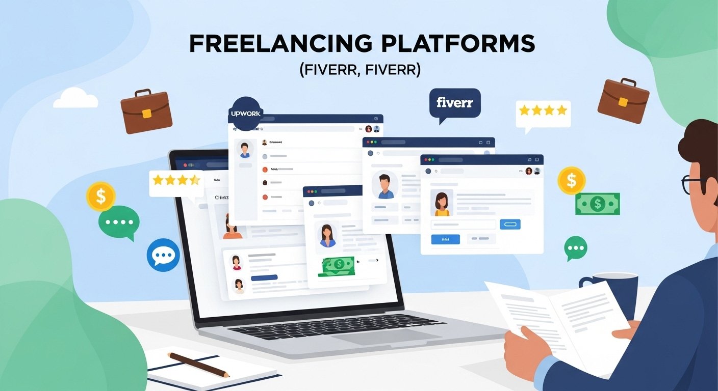 Freelancing Platforms (Upwork, Fiverr, L...
